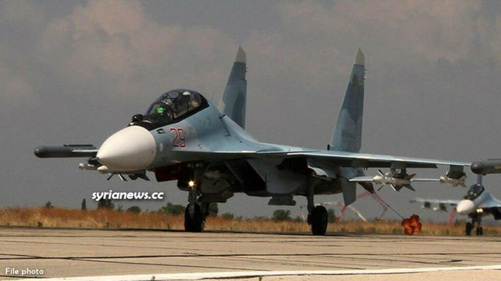 Russia Sukhoy fighter jet in Syria - Hmeimim - Qamishli
