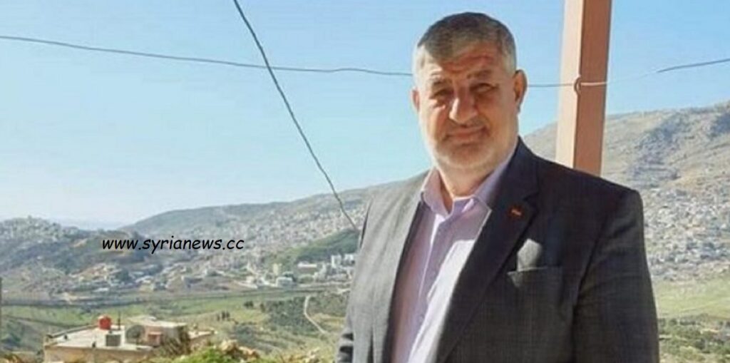 Israel assassinated Midhat Saleh al Saleh outside his home in Syria