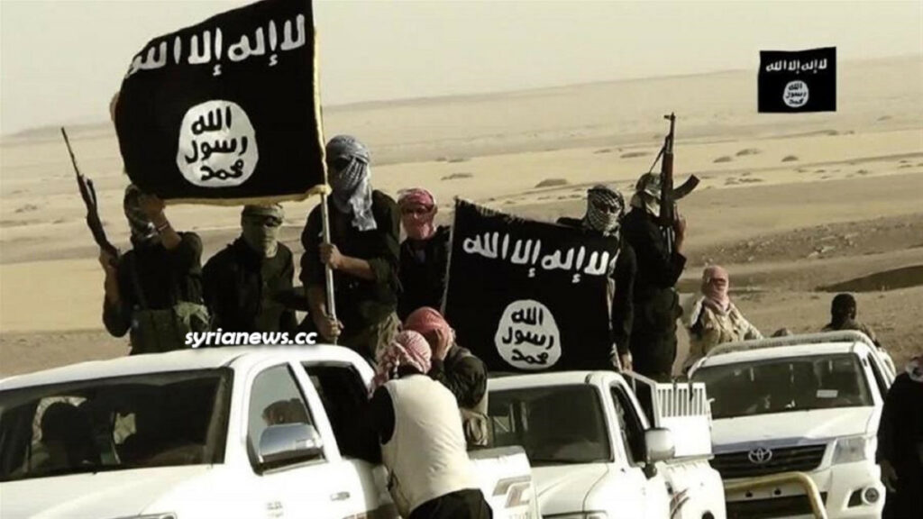 ISIS terrorists in Syria and Iraq
