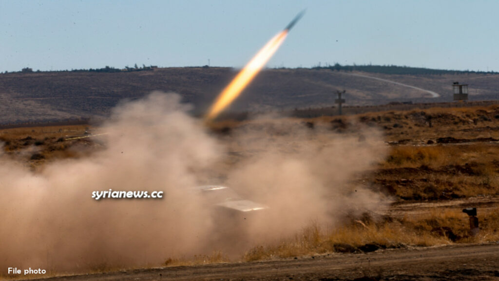 Israel bomb Syria with missiles - file photo