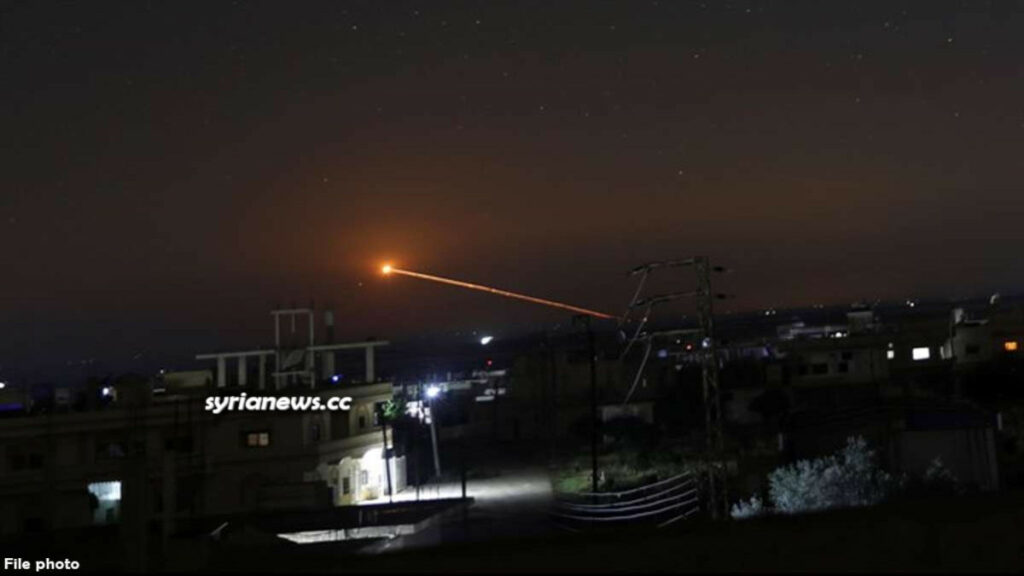 Israel aggression against Syria - bombing - archive