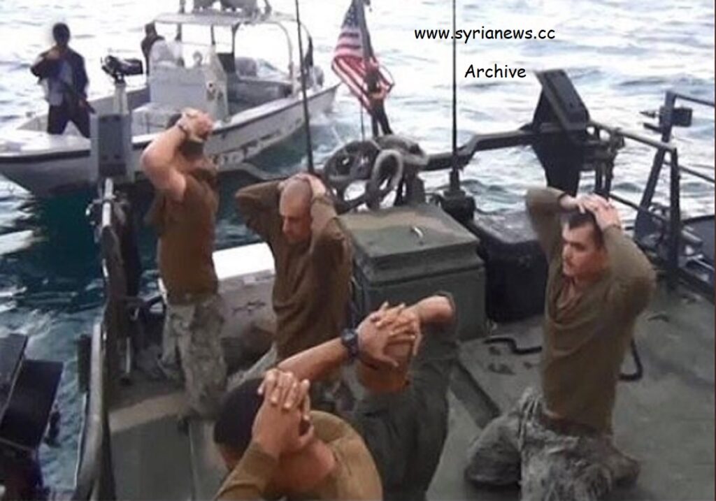 IRCG previously captured criminal sailors in Iranian waters.
