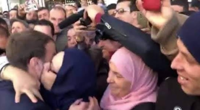 France's Macron took a different stance on "free speech" when in Lebanon.