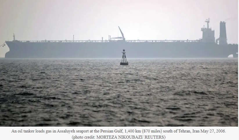 A sense of the size of an Iranian oil tanker, that Biden forces tried to pirate, thwarted by the IRGC.