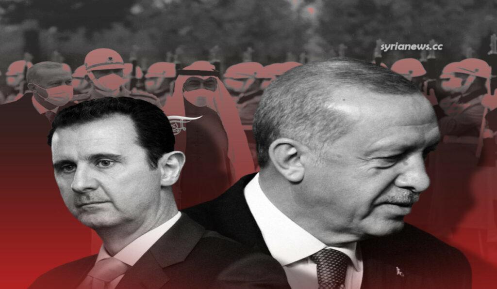 Turkey Erdogan - Syria President Bashar Assad