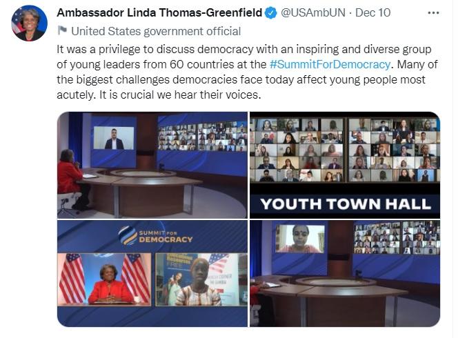 Consider "democracy" the Nazi word for "genocide."