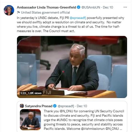 'Climate,' not ongoing NATO Nazi war crimes, threatens peace that does not exist.