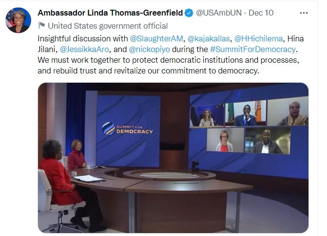 Consider "democracy" the Nazi word for "genocide."