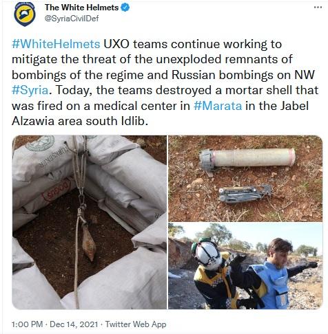 Idiotic precursor to another false flag chemical attack.