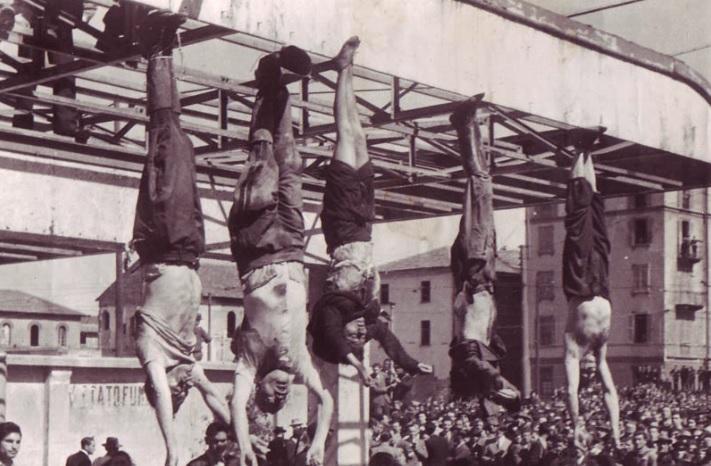 Some non-Nazi fascists singing 'Good Night, Irene,' somewhere in Italy.