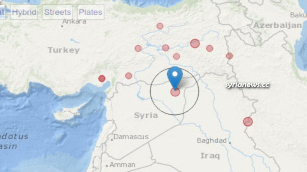 Earthquake strikes southwest of Hasakah city - Syria