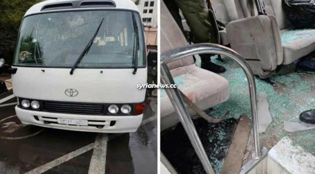 US-sponsored ISIS Biden's terrorist attack on Syrian law enforcement bus in Daraa eastern countryside