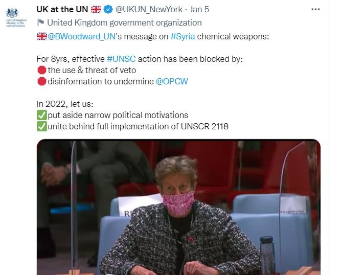 The Brit Empire with its extensive history of crimes against humanity, barked lies on the chemical file.