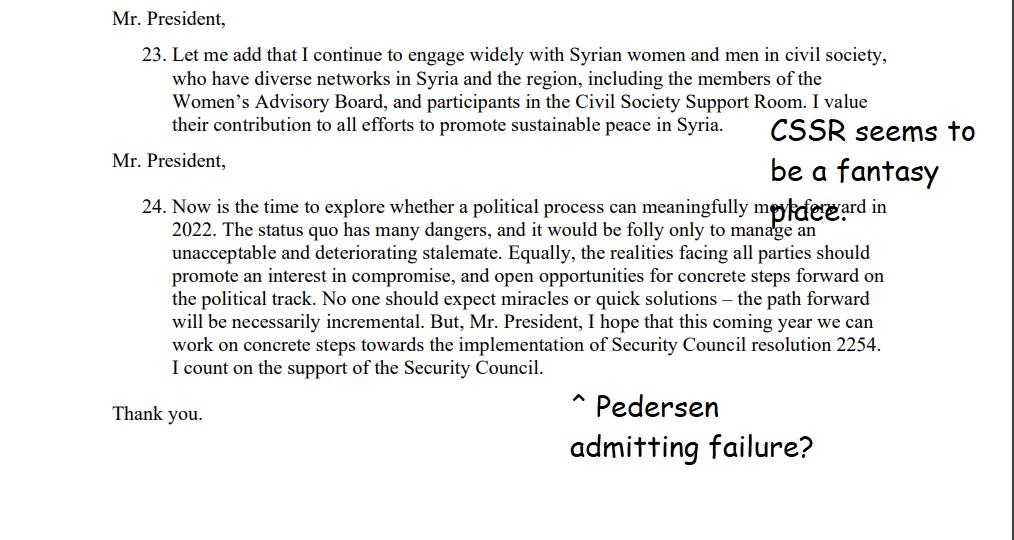Is the CSSR also a fabrication, put before the UNSC?