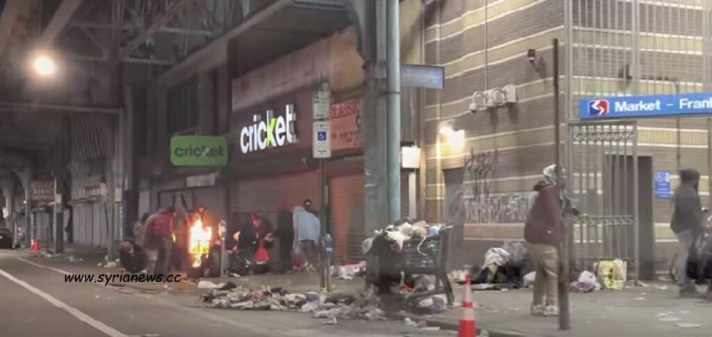 A glimpse of hunger, homelessness, and addiction in Philly, while American military spends billions training terrorists in Syria. 