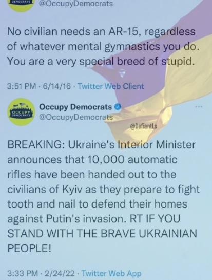 Occupy began as grassroots, but quickly subverted as another arm of NATO propaganda. Now supporting Nazis in Ukraine.