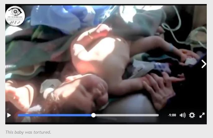 Torturing children not as sad as fighting institutionalized Nazis in Ukraine?