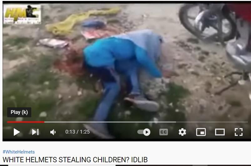 White Helmets market Syrian children on the dark web, use them for false flag ops, at taxpayer expense.
