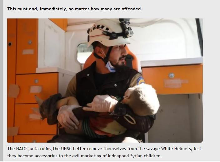 Another Helmet kidnapping. Baby stripped, moulaged, & likely rented in the dark web.