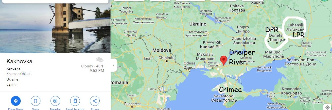 Nazimaidan Ukraine has deprived Crimea from its water supply.