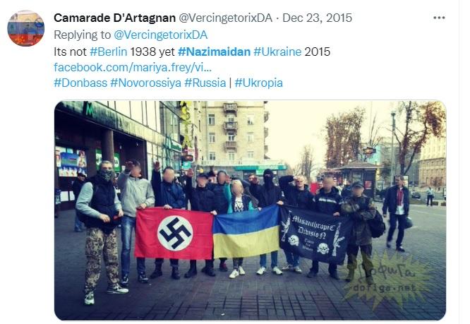 NATO threatens Russia for Nazimaidans of Ukraine.