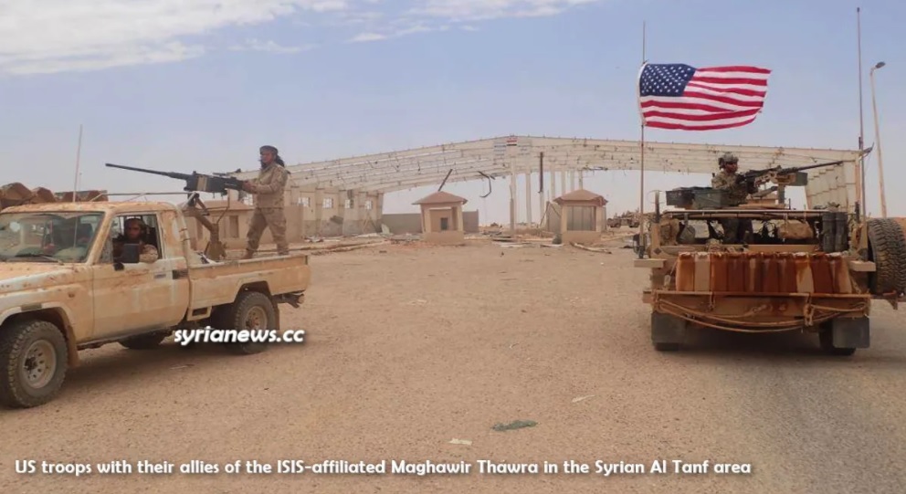 NATO respect for sovereignty -- American illegals in Syria.