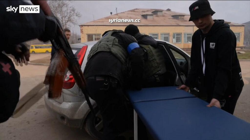 Sky News and AP in Mariupol - Ukraine - Manufacturing Consent