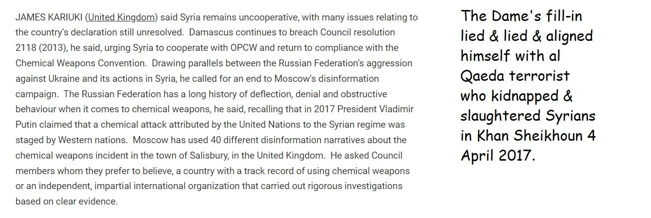 Anti-Syria UNSC Meetings Coverage synopsis.