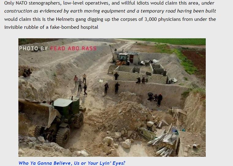 Syria has been thru the fake rubble & fake hospital routine. Scenario now moved to Ukraine.