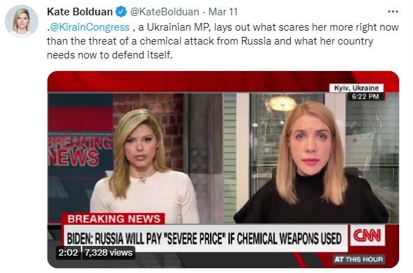 Now with concern over chemical weapons in Ukraine.