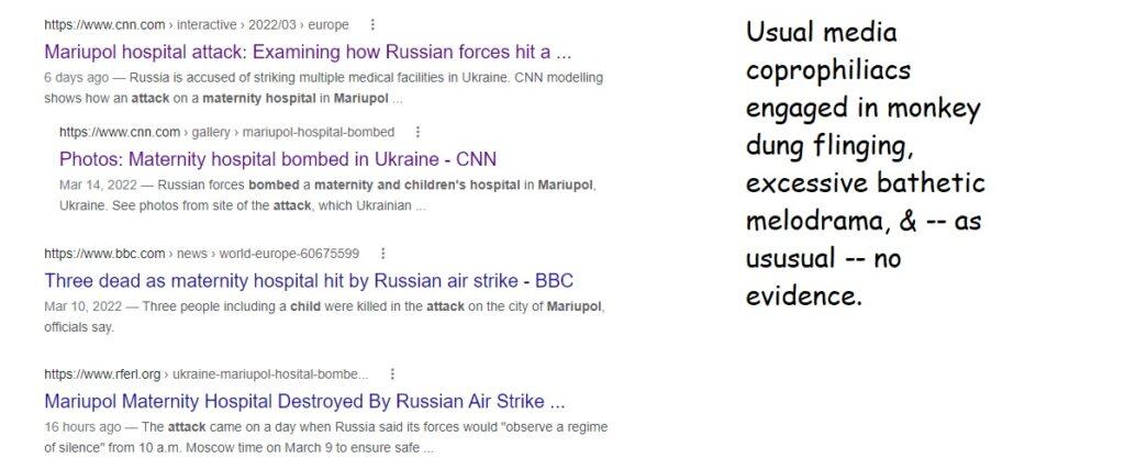 Standard warmongering in support of Nazi Ukraine, by the usual yellow jounalists.