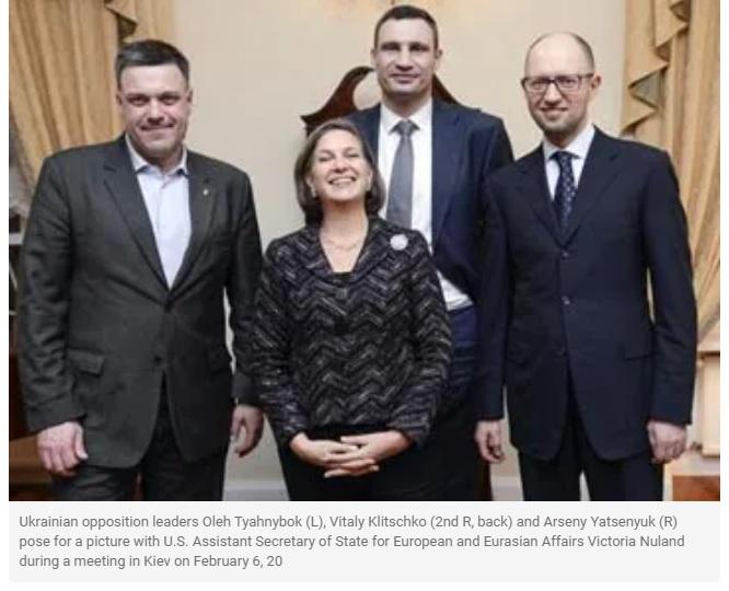 NATO 'diplomats' in Ukraine.