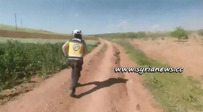 Ukraine anti-Russia propaganda is turning to White Helmets bathetic running scenes.