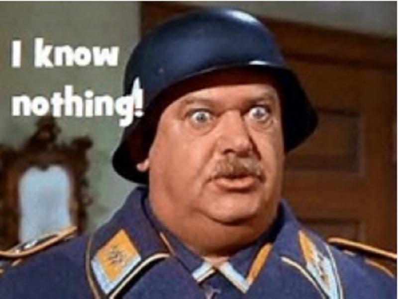NATO supporters of Ukraine Nazis did a collective imitation of a television series' character.