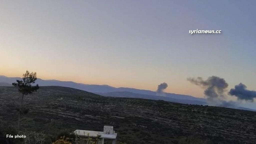 Israel Bombs Syria - File photo - عدوان اسرائيلي على سوريا