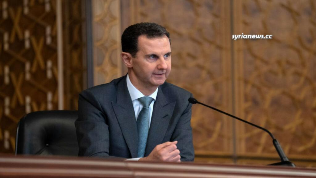 Syrian President Bashar Assad الرئيس السوري بشار اﻷسد