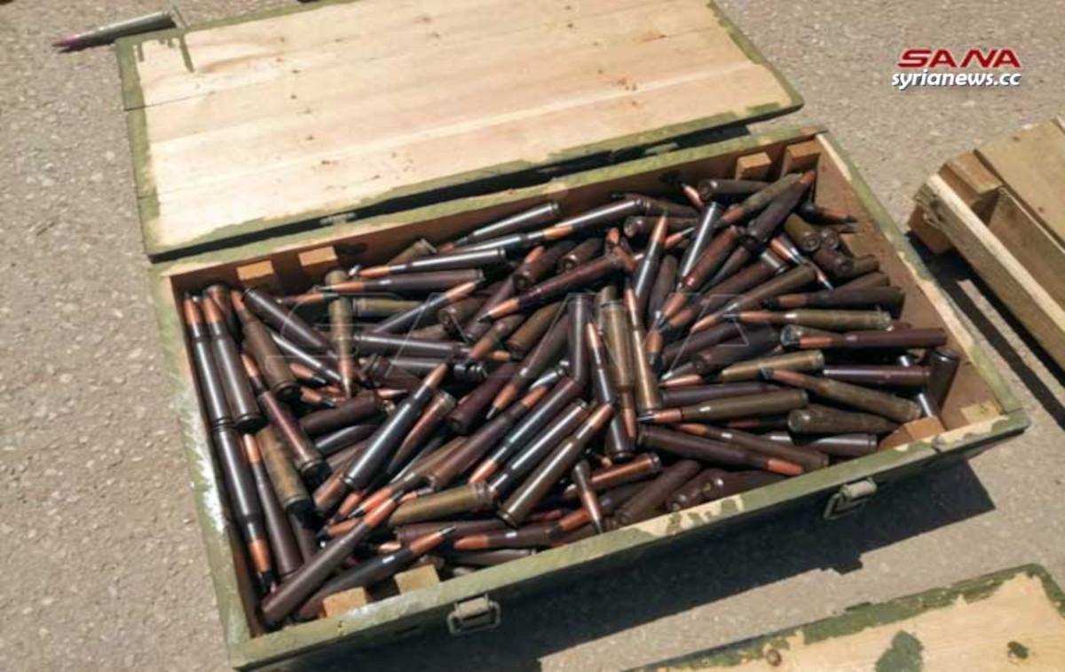 Syrian security seize large quantity of weapons in Daraa - السلطات السورية تصادر كميات كبيرة من اﻷسلحة في درعا