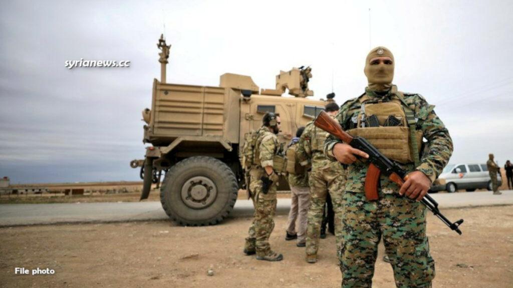 US-sponsored Kurdish SDF separatist terrorists in northern Syria - إرهابيو قسد التابعين لقوات الاحتلال الامريكي شمال سوريا