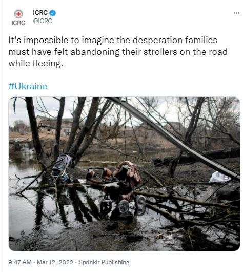 Unlikely moms would ditch strollers, in Ukraine or anywhere else.