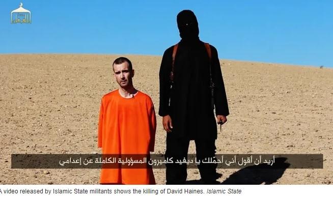 Obama used alleged beheadings of phony aid workers & intel operatives as cover to illegally bomb Syria. Ukraine Nazis got it backwards.