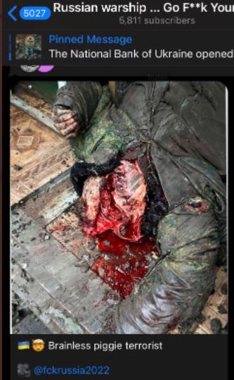 Nazi Ukraine advisor likes beheadings.