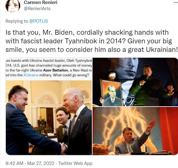 NATO has supported Nazis from its inception. NATO continues to support Nazis in Ukraine.