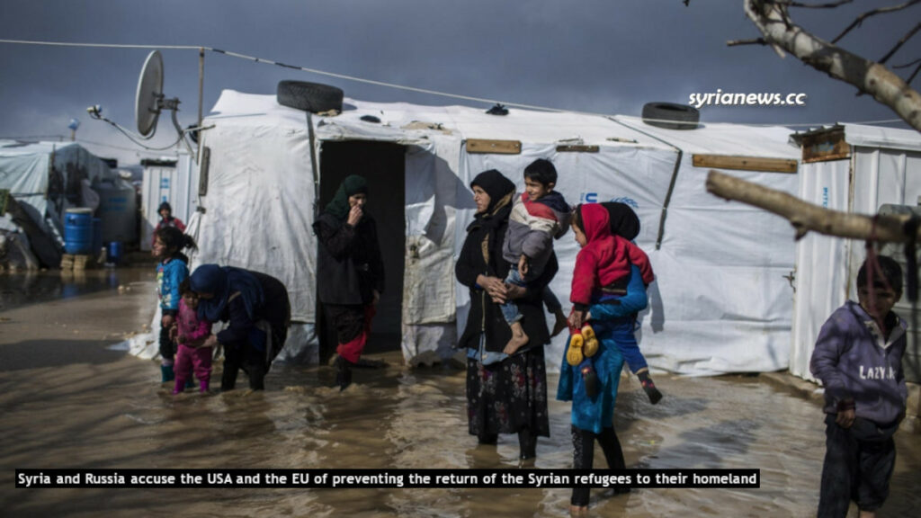 Syrian Refugees and Displaced - USA and Brussels prevent their return to their homeland