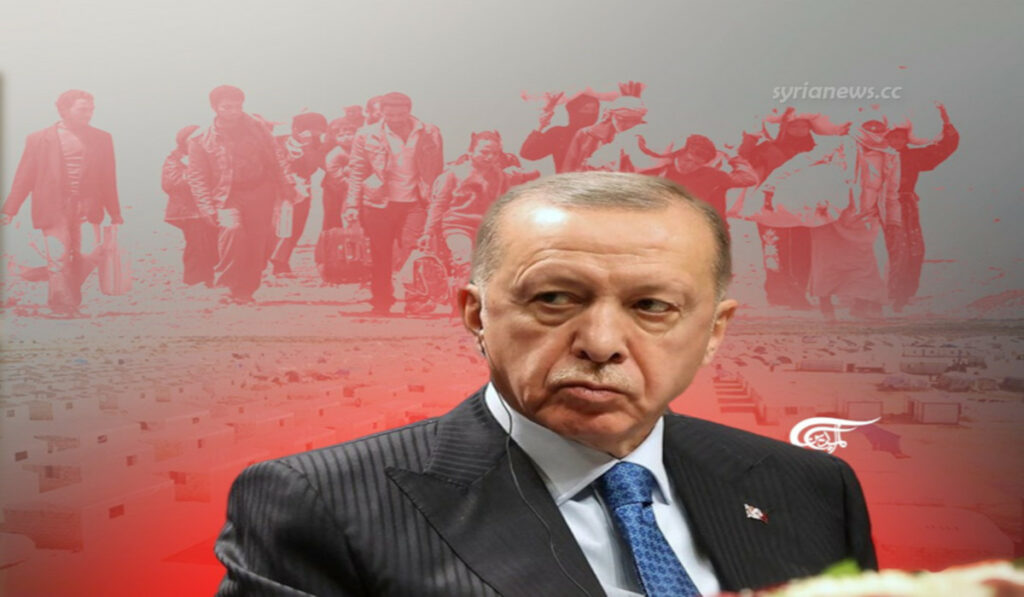Turkey Erdogan settling 1 million settlers in Idlib Syria - Al Mayadeen - Husni Mahali