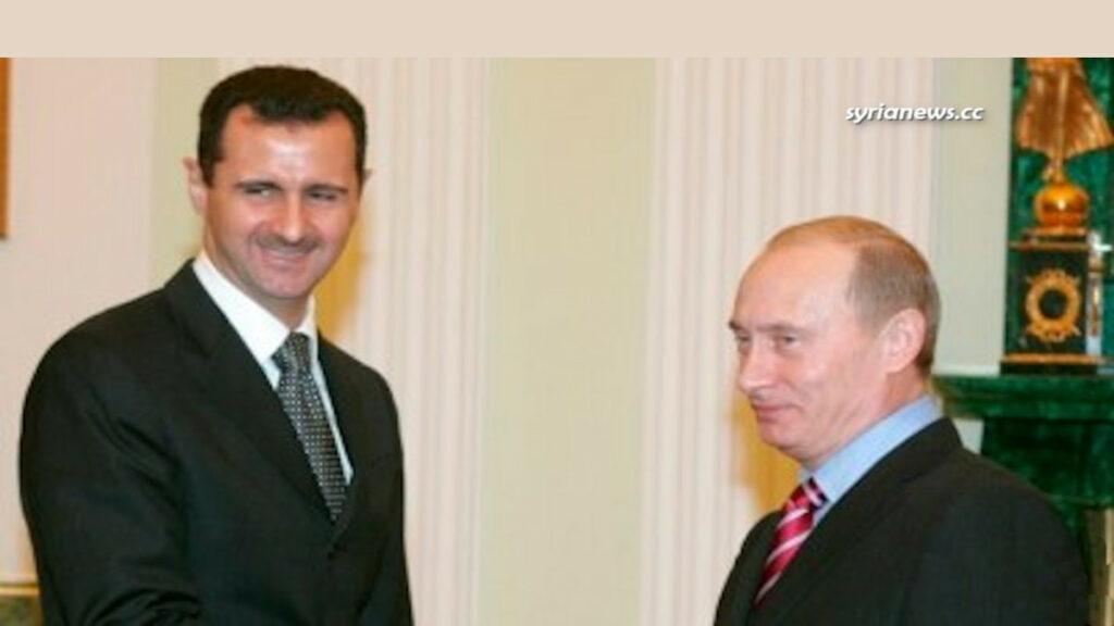 Syrian President Bashar Assad with Russian President Vladimir Putin