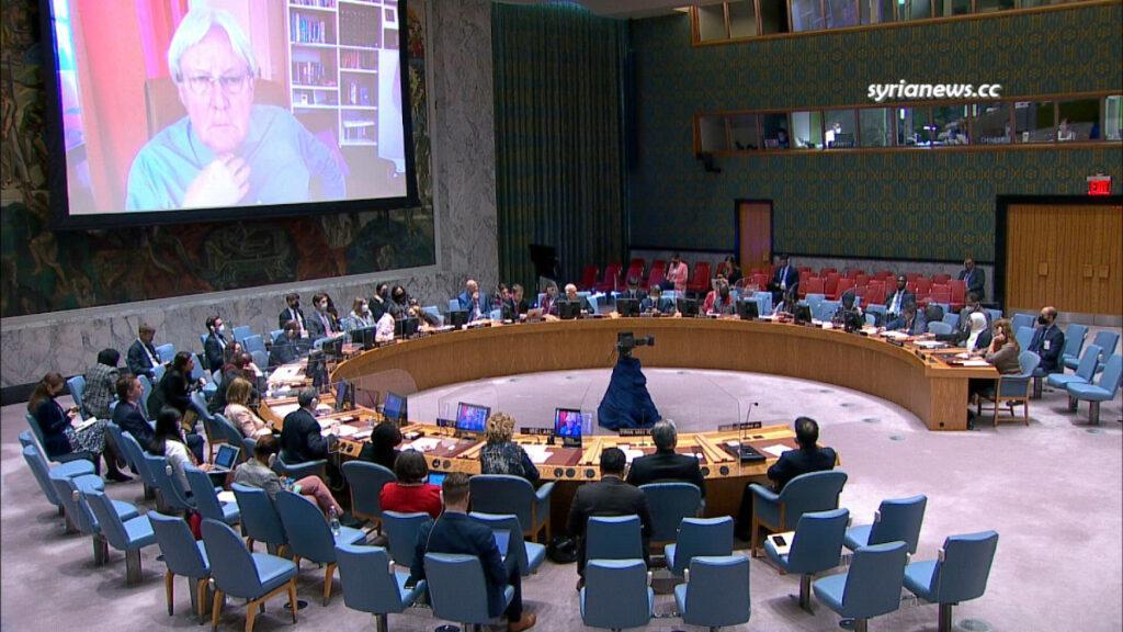 UNSC meeting on Syria cross-border humanitarian aid to support Al Qaeda