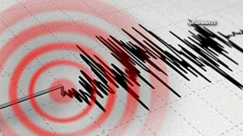 Earthquake - tremor Richter scale - Syria هزة أرضية زلزال سورية