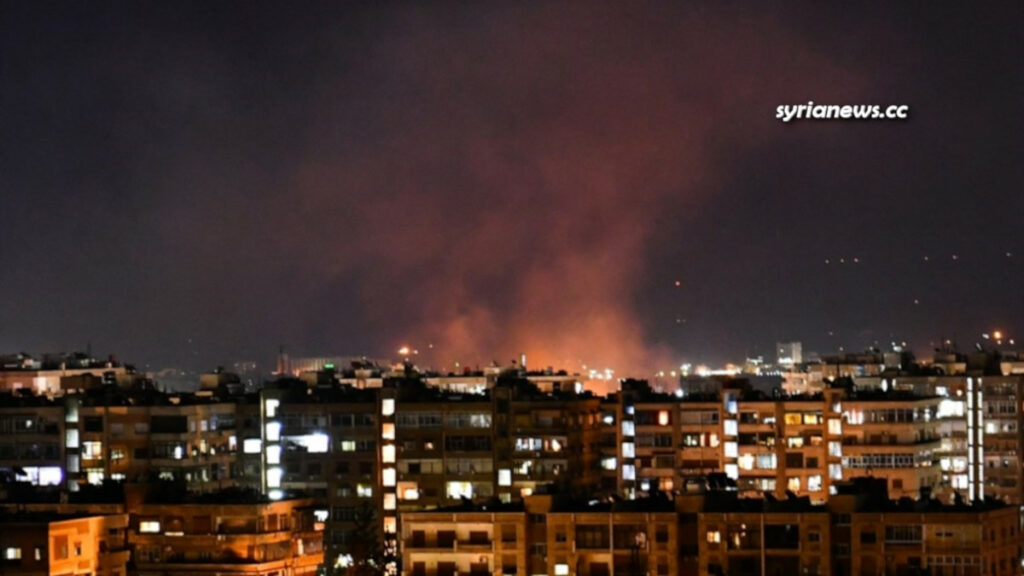 Israel bombs Sayyeda Zainab in Damascus countryside
