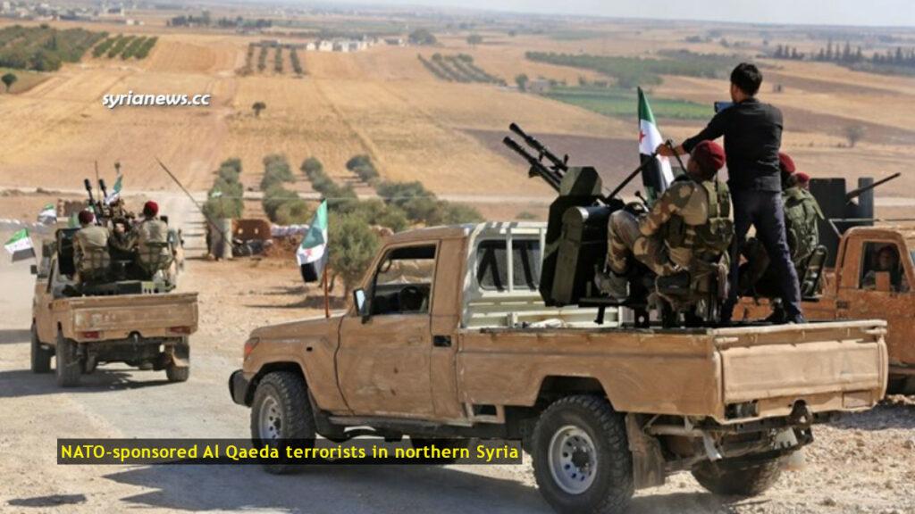 NATO sponsored al qaeda terrorists in northern Syria