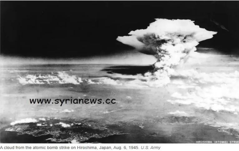 Then PM Shinzo Abe allowed Obama to normalize the Hiroshima war crime.